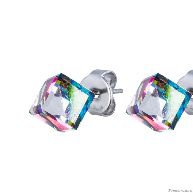 Пусеты Fiore Luna, Crystal Holographic, SWE0127/2 H S Пусеты Fiore Luna, Crystal Holographic, SWE0127/2 H S